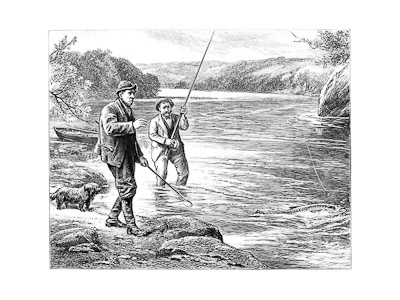 Salmon fishing