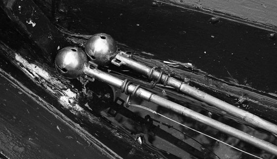 Char rods with horse bells